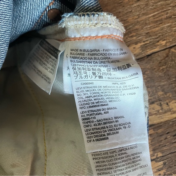 Levi's Women’s 701 Selvedge Denim Jeans 24 - Picture 7 of 10